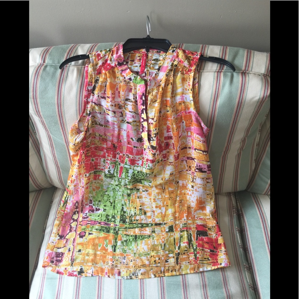 Ruby Ribbon Colorful Top - Picture 1 of 5